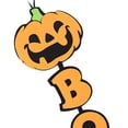 thumbnail image 3 of 1 Pieza símbolo Colgante Para Haloween Decoración Para Pared De Cosplay De Cosplay Para Amarillo Macarena Happy Halloween Hanging Sign, 3 of 7