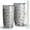Gray Cow Expression, variant on 20oz Tumblers Pink Cow Scarf Pattern Stainless Steel Vacuum Insulated Double Wall Travel Tumbler Cups Mug with Lid and Straw,Cleaning Brush for Cold & Hot Drinks
