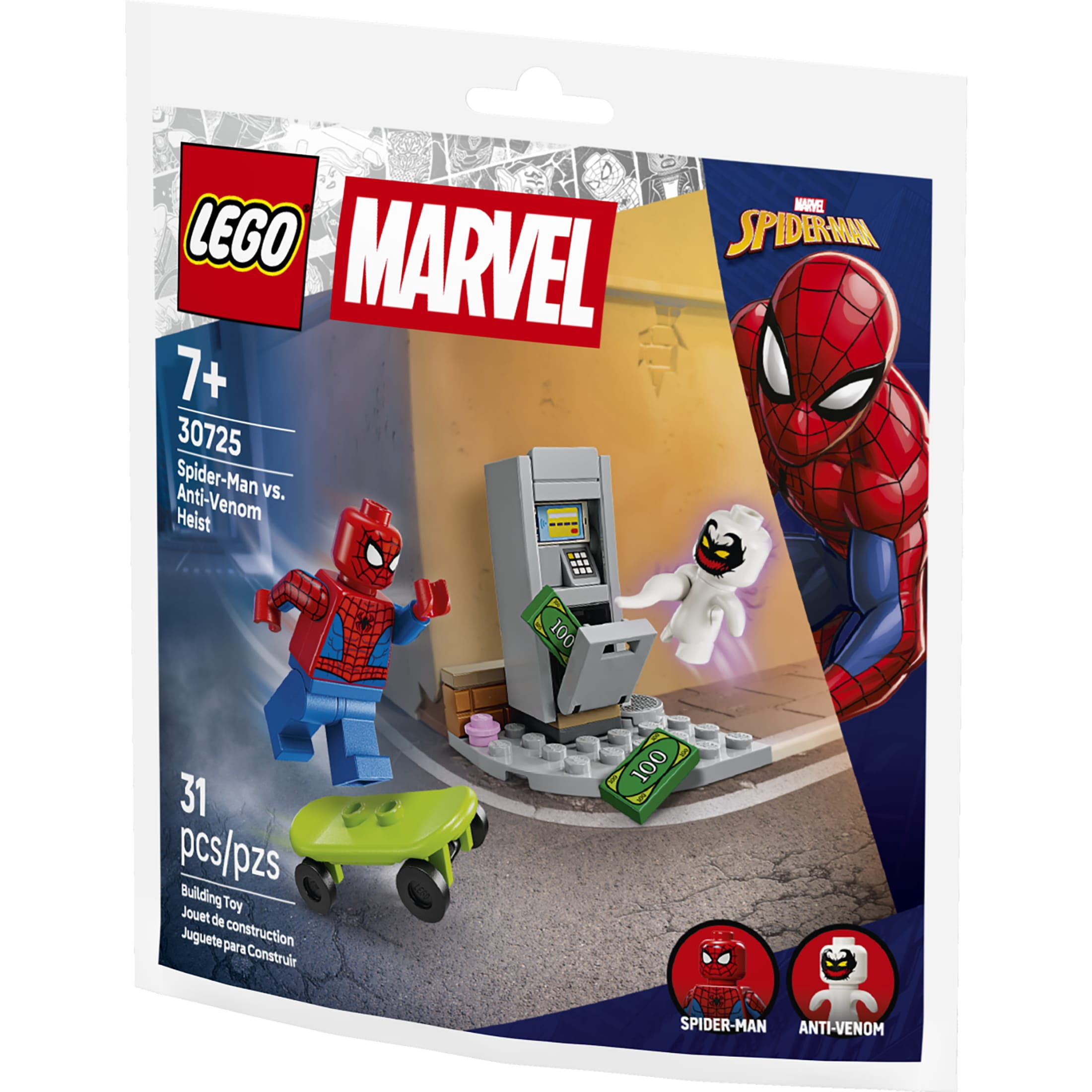 LEGO, Super Heroes Spider-Man vs. Anti-Venom Heist, 30725