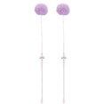 thumbnail image 1 of 2 Pcs Bâton Amusant pour Chat Chaton Jouet Interactif Jouet d'Entraînement pour Chat Boule de Cheveux Colorée, 1 of 5