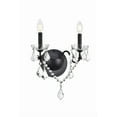 thumbnail image 6 of Elegant Lighting St. Francis 15" 2 Light Royal Crystal Wall Sconce, 6 of 6