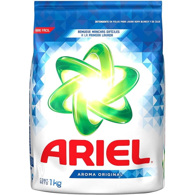 Pack de 9 Detergente para Ropa Ariel Regular de 1 kg Ariel Regular de 1 kg