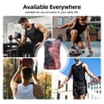 thumbnail image 6 of Balery Electric Skeleton Surrealism Men's Sleeveless Muscle Shirts Workout Tank Top, Moisture Wicking, Odor Protection-Medium, 6 of 8