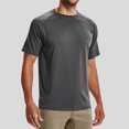 thumbnail image 2 of Camiseta De Hombre Men's White T Shirts Men's Workout Short Sleeve T-Shirt Quick Dry Gym Athletic Running Stretchy Tee Shirts Top, 2 of 5