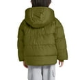 thumbnail image 5 of Xdegoge Quilted Jacket for Girls Boys Unisex Fleece Lined Jackets Button Down Padded Coat Fashion Fall Winter Puffer Warm Outerwear with Pockets Size 2-12, 5 of 9