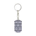 thumbnail image 2 of Uemuo Anchors Pattern Rectangular Metal Keychain - Durable, Stylish, and Personalized Key Ring for Men and Women,Engraved Keychain,Gift Slim Sturdy Keychain, 2 of 7