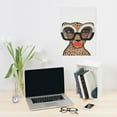 thumbnail image 6 of WFSposter Kate and Laurel Sylvie Cheetah Canvas Wall Art,Kendra Dandy of Bouffants and Broken Hearts, 18x24 Black, Modern Animal Art Decor for Wall, 6 of 6