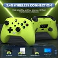 thumbnail image 2 of Wireless Xbox One Controller, Compatible with Xbox One, One X/One S, Xbox Series X/S ,Windows PC(Green), 2 of 10