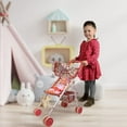 thumbnail image 4 of The New York Doll Collection Baby Doll Stroller My First Toy Stroller Floral, 4 of 6