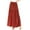 Rust, variant on Women's Plus Size Tiered Ruffle Raw Hem Maxi Skirt