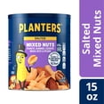 thumbnail image 3 of PLANTERS Salted Mixed Nuts,  15 oz Canister, 3 of 15