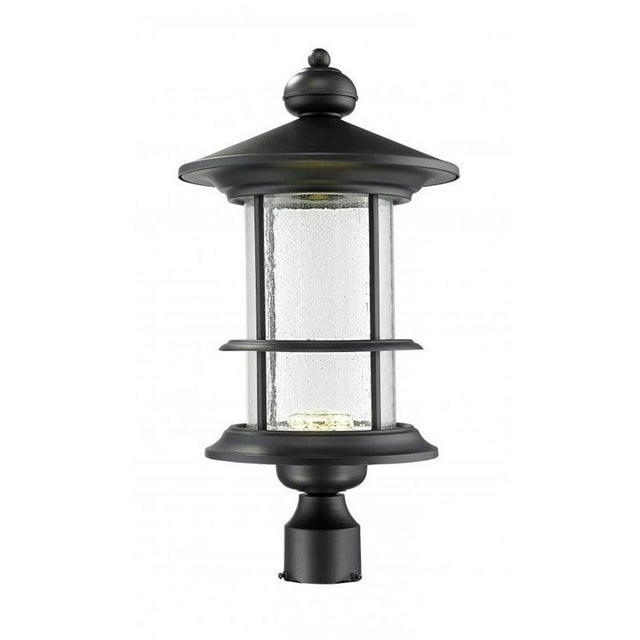 Lumière Extérieure de Poteau de LED 552PHBR-BK-LED