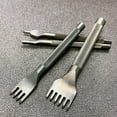 thumbnail image 6 of Leather Craft DIY Pricking Iron Diamond Stitching Chisel Hole Punch Tool 3/4mm, 6 of 7