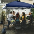thumbnail image 7 of KAMPKEEPER 10x10 Pop Up Canopy Tent Top Replacement Cover Roof with Air Vent, Polyester UV 30 Waterproof for Outdoor Garden Patio Pavilion Sun Shade(Top Only) (Navy Blue), 7 of 7