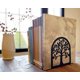 thumbnail image 4 of Bookends Pair - Book Ends to Hold Books, Tree of Life - Home, Office & Bookshelf Decorative Book Stopper - Rust-Proof Metal & Anti-Slip - Shelves Bookend Holder - Black, 4 of 5