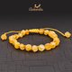thumbnail image 3 of Amberalia Pulsera ajustable de Ámbar Báltico para niños (12 cm + 5 cm) con nudos de seguridad entre cada cuenta de Joyería. Ámbar Importado de Lithuania. Unitalla, Color Limón Raw. Amberalia Pulsera ajustable niño, 3 of 10