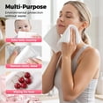 thumbnail image 2 of Compressed Towels, Disposable Face Towel Tablets, Portable Cotton Coin Tissues, Soft Thick Expandable Towels for Travel Camping Gym Makeup(Blue, 30), 2 of 7