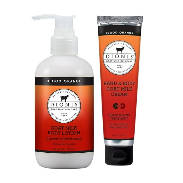 Loción corporal Skincare Dionis con leche de cabra y naranja sanguina, 250 ml