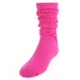 thumbnail image 1 of CTM® Girl's Super Soft Slouch Socks (1 Pair), 1 of 1