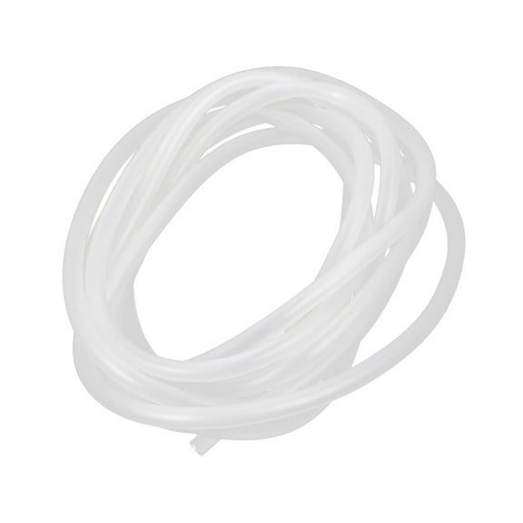 Uxcell 4mm Dia Aquarium Silicone Air Line Tubing Clear 2.5M for Fish Tank Air Pump