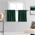 thumbnail image 1 of Cortina DONREN Christmas Hunter verde 107 x 76 cm, opaca, 1 of 7