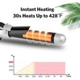 thumbnail image 5 of Curling Wand Automatic Curling Iron Automatic Hair Curler Rotating Curling Iron Hair Waver Hair Styling Irons 30s Instant Heat Wand 110-240v, 5 of 11