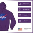 thumbnail image 6 of NASA Meatball Logo Unisex Hoodie Iconic American Astronaut Space Souvenir, 6 of 7