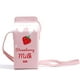 thumbnail image 2 of Bolso bandolera con forma de caja de leche, de frutas, plátano y fresa para niñas, para mujer, para teléfono, cartera, bolsos de hombro, 2 of 6