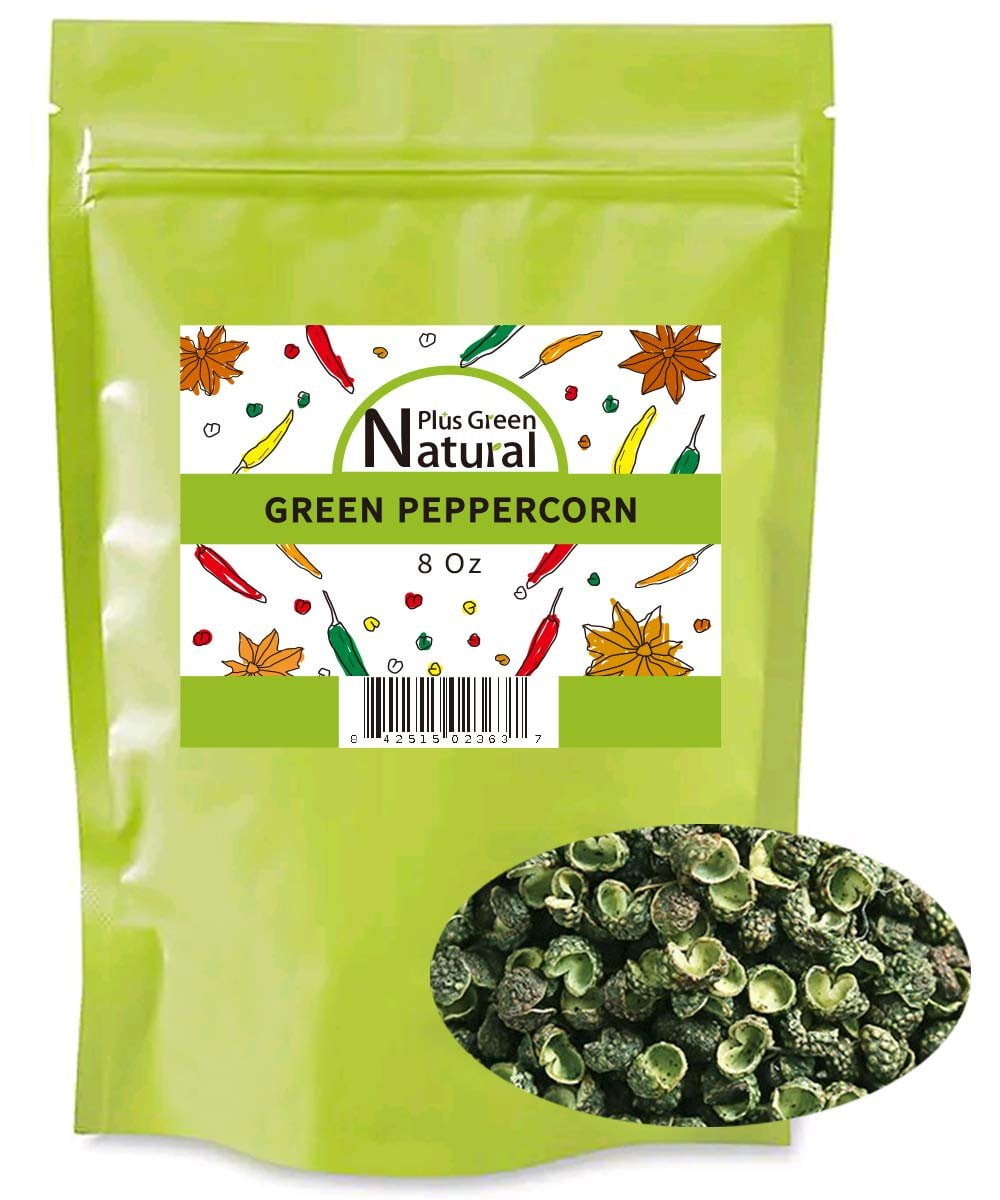 Premium Sichuan Green Peppercorns Whole 8 Ounces, An Extra Mouth