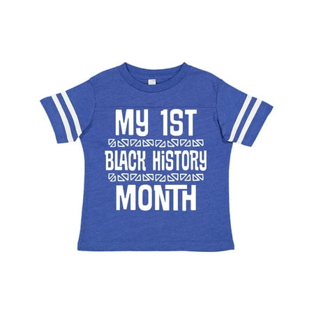 

Inktastic 1st Black History Month Gift Toddler Boy or Toddler Girl T-Shirt