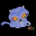 thumbnail image 2 of Mens KPop Demon Hunters Mischievous Derpy T Shirt - Black Hunting Clothes, 2 of 5
