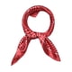 thumbnail image 1 of INSPIRAR CHIC Pañuelo Cuadrado para Mujeres con Estampado Floral, Leopardo, Lunares y Rayas, Bufanda Roja con Lunares 19.68 x 19.68'', 1 of 7