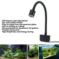thumbnail image 4 of Pescado De Peces En La Luz, Enchufe USB 5V 360 Grados Celsius Uesta LED Aquarium Aquarium Lámpara De Acuario De aleación De Aluminio Para Acuarios De Agua Salada De 3-6 Galones, 4 of 7