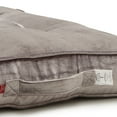 thumbnail image 7 of · REDEARTH · Velvet Floor Pillows-Premium Rayon Cotton Velvet Washable Plush Extra Soft Square seat Cushion with Handle for Dining, Patio, Office, Hardwood Floor (22"x22"x4"; Light Gray) Single Pack, 7 of 7