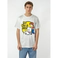 thumbnail image 1 of Men's Adult Graphic tee T-ShirtMen's Front Print T-shirt I'm Just A Bill! 100% Cotton Funny Graphic Summer Casual Top Tee For Adult, Men, Women, Teen, Teenager, Adolescent, YouthFather's Day, Moth, 1 of 7