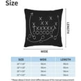 thumbnail image 3 of American Football Throw Pillow Covers 18x18 Set of 2, Tactics Chalk Blackboard Drawing Pillow Case Outdoor Decor Cushion Case Decoration for Home Couch Chair Sofa, 3 of 9