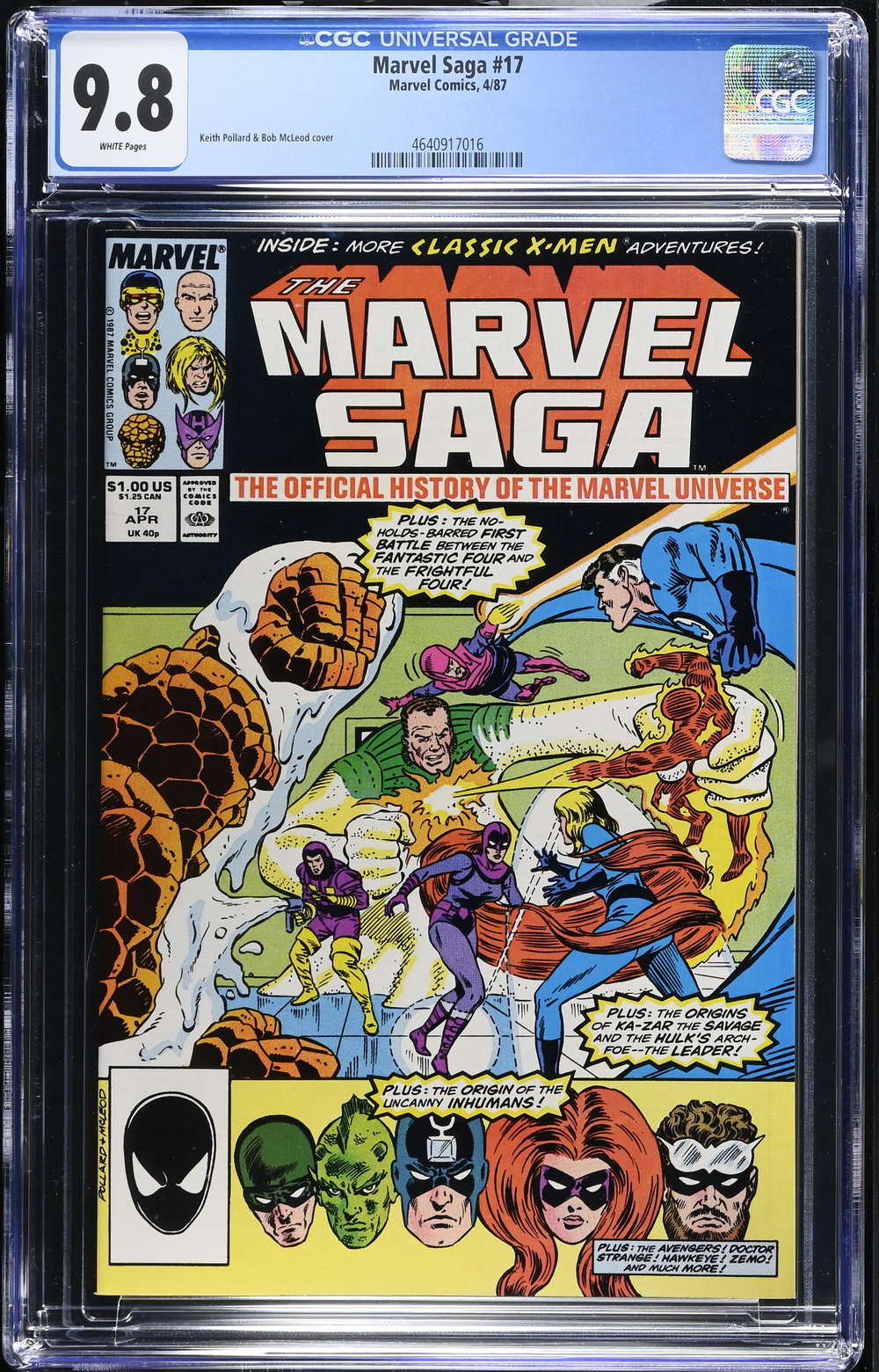 Cover of Marvel Saga #17