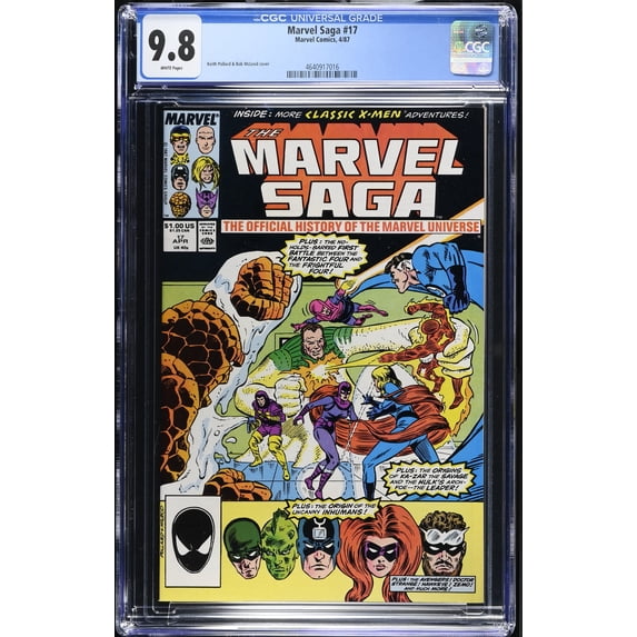 Marvel Saga #17 - CGC 9.8 Comic Book