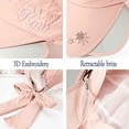 thumbnail image 3 of Women‘s Sun Visor Wide Elastic Golf Sun Hat Breathable Sweat Absorbent Cap, 3 of 4