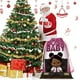 thumbnail image 2 of Bebé Jefe: Niña Africana Bolsa de regalo con cierre de cinta navideño para decoración de Navidad,50cm×80cm., 2 of 6