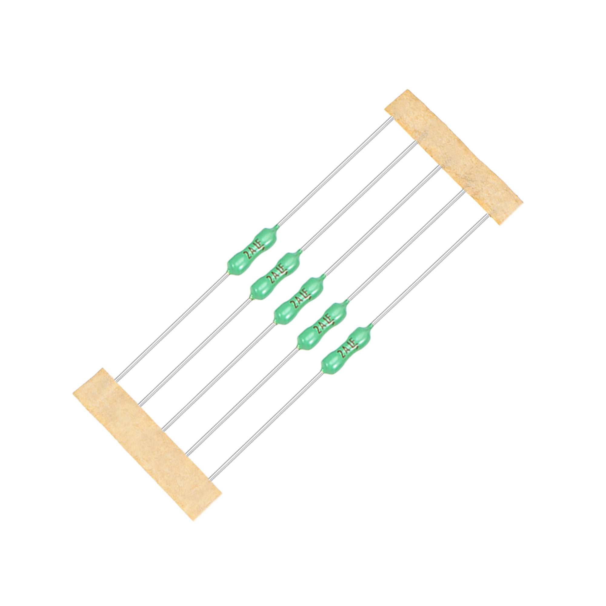 Uxcell 10-Pack 250V 3A Fast-Blow Fuses - Axial Leaded, 3x62mm For Electronics, Lighting, And Circuit Boards