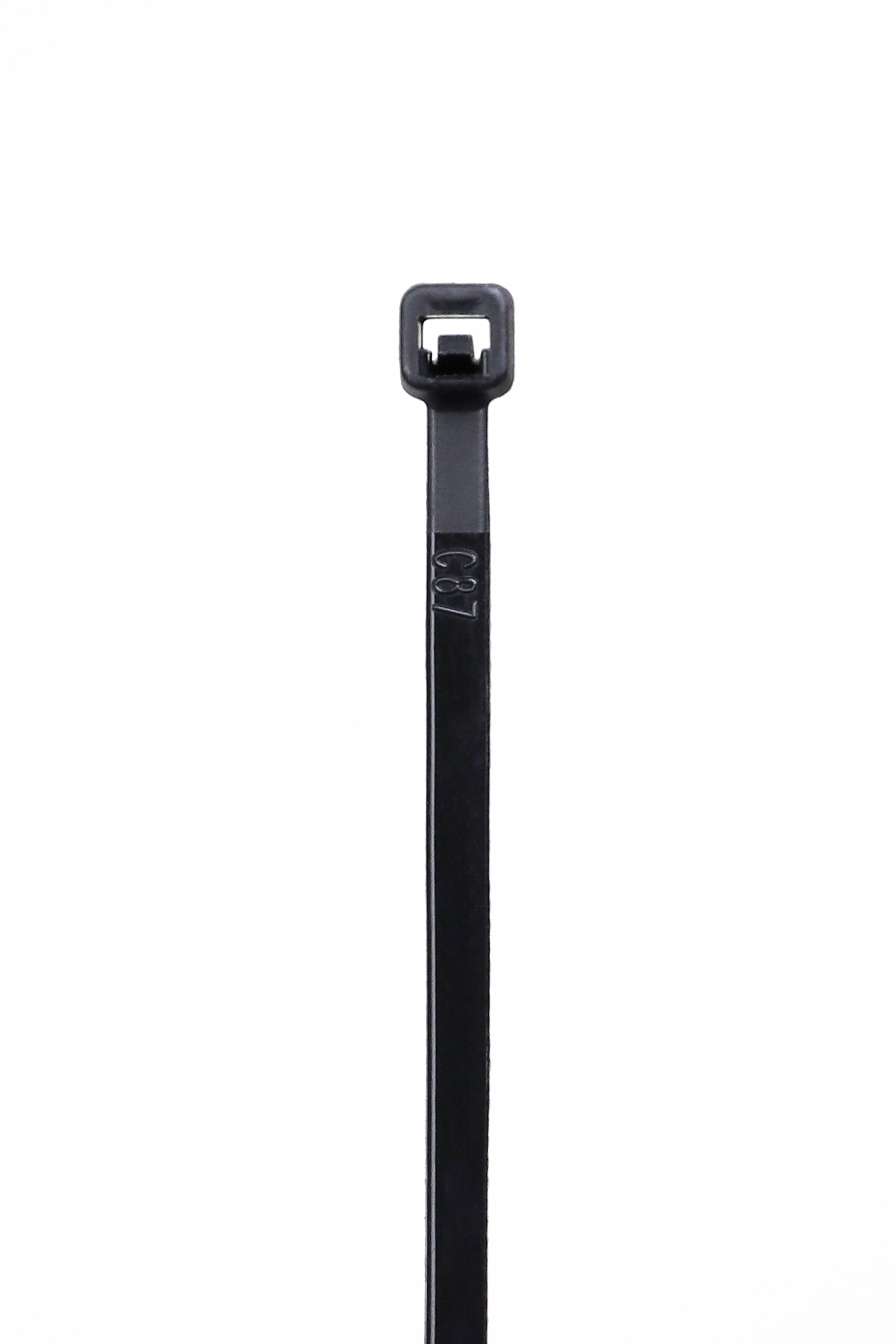 Hyper Tough 4, 8, 11 inch Black Assorted Cable Tie 1000CT