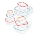 thumbnail image 1 of Starfrit LocknLock Easy Match 18-Piece Food Storage Container Set, Airtight, Leakproof, Microwave, Freezer & Dishwasher Safe, BPA Free, 1 of 11