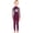 Purple, variant on GKV Girls’ UPF 50+ Floral One-Piece Wetsuit – Long Sleeve Sun Protection Dive Suit for Water Sports