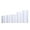 White, variant on Efavormart Set of 5 | White Metal Cylinder Prop Pedestal Stands For Wedding Aisle, Round Plinth Pillar Display Boxes