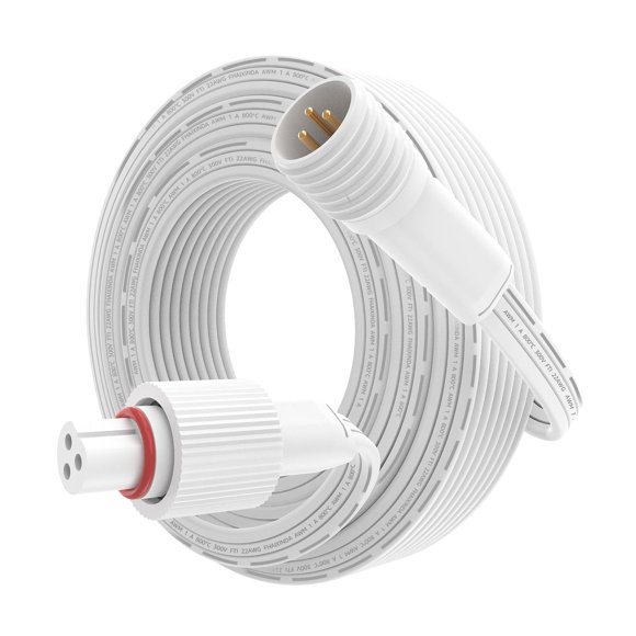 Norward Cable for Govee Permanent Outdoor Lights, IP68 Waterproof Power Cord, Compatible with Govee H705A H705B H705C and Other Outdoor Lighting Systems (16FT)