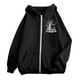 thumbnail image 5 of WILLBEST Sudadera Deportiva para Mujer Ladies' Christmas Printed Zipper Long Sleeved Pocket Adjuststring Casual Hooded Sweatshirt 1732 Grande, 5 of 8
