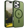 thumbnail image 1 of Funda magnética SUPFINE para iPhone 16 Pro Max Green, 1 of 7