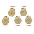 thumbnail image 1 of For LPG Gas Jet Set of 5 Nozzles Essential for Propane Burner Conversions, 1 of 8