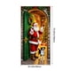 thumbnail image 3 of CREATITOY 35x71 Inches Christmas Door Cover with Santa Claus Design - Festive Decorative Door Curtain for Home EntrywayFront Door Holiday Seasonal Display, 3 of 6